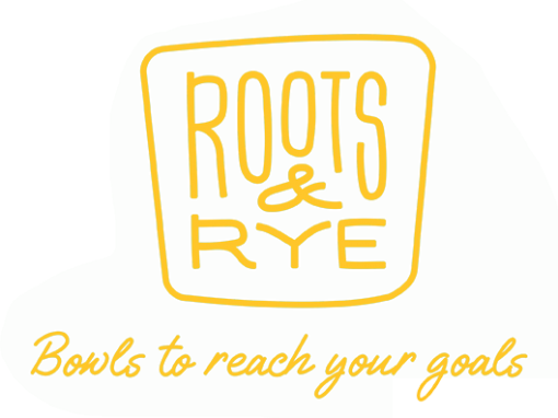 roots and rye bowls to reach your goals logo